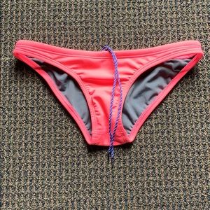 Bright pink jolyn bikini bottom